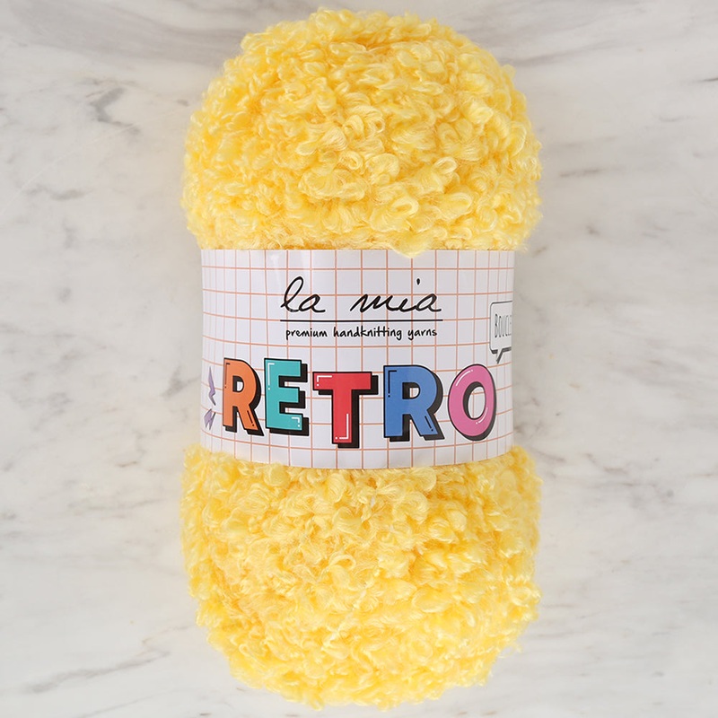 La Mia Retro Yarn, Yellow – LM0210