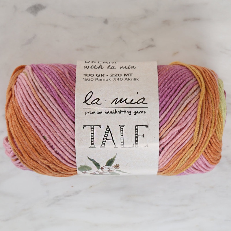 La Mia Tale Hand Knitting Yarn Variegated – LM026