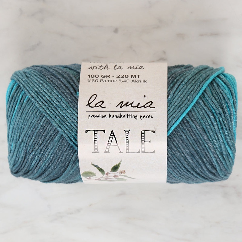 La Mia Tale Hand Knitting Yarn Variegated – LM046