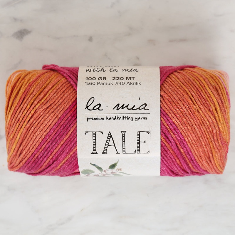 La Mia Tale Hand Knitting Yarn Variegated – LM056