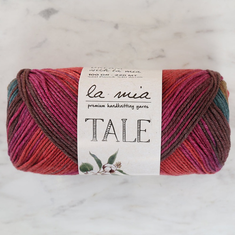 La Mia Tale Hand Knitting Yarn Variegated – LM106