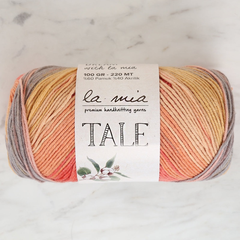 La Mia Tale Hand Knitting Yarn Variegated – LM126
