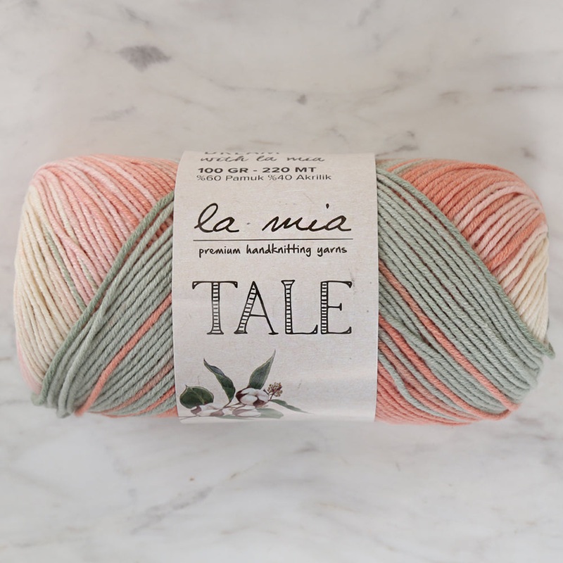 La Mia Tale Hand Knitting Yarn Variegated – LM136