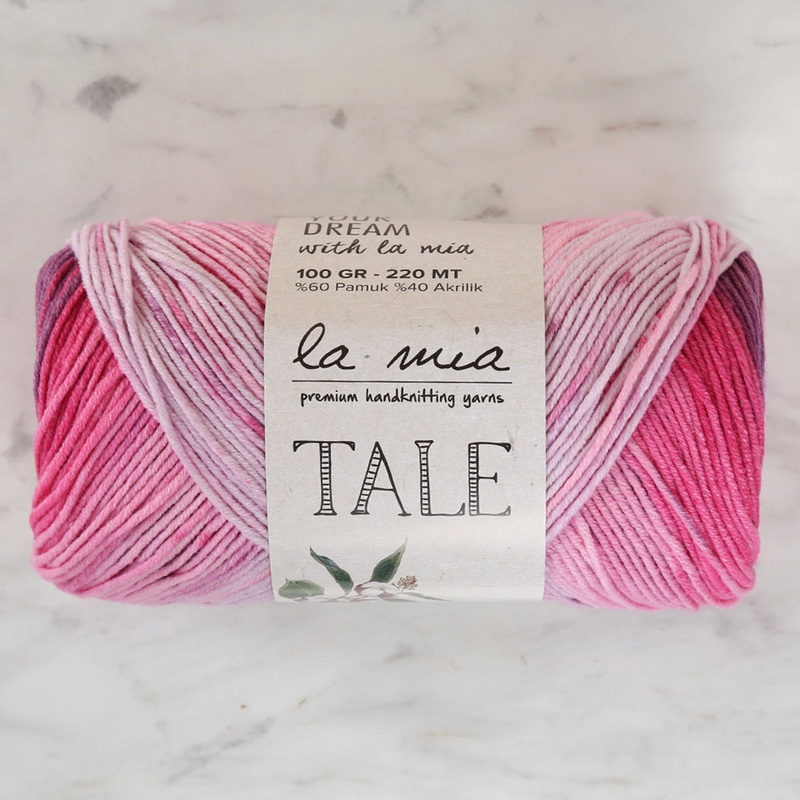 La Mia Tale Hand Knitting Yarn Variegated – LM186
