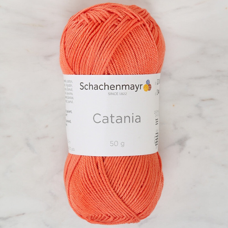 Schachenmayr Catania 50 gr Orange Yarn – 00439