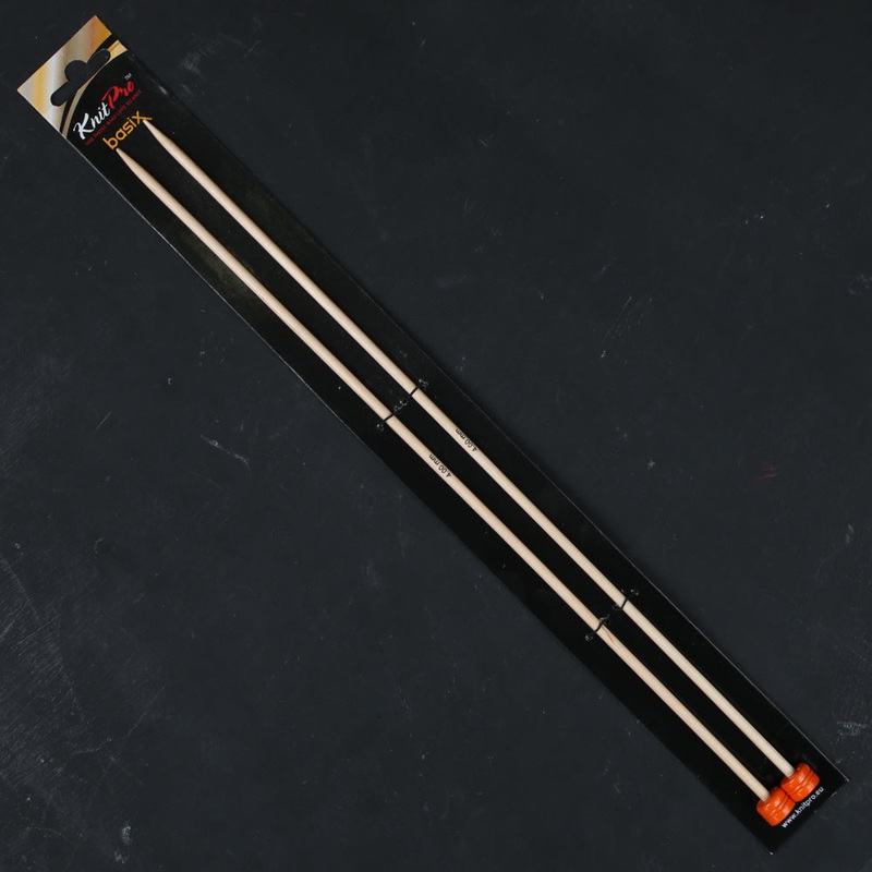 Knitpro Basix Birch 4mm 35 cm Knitting Needle – 35444