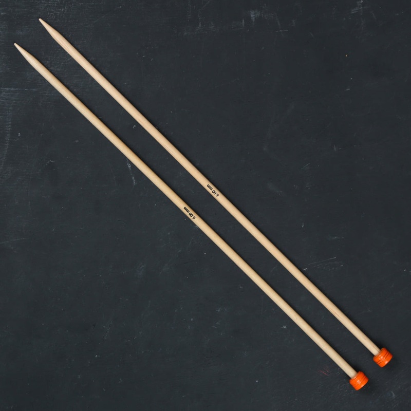 KnitPro Basix Birch 6mm 35cm Single Pointed Knitting Needles – 35262