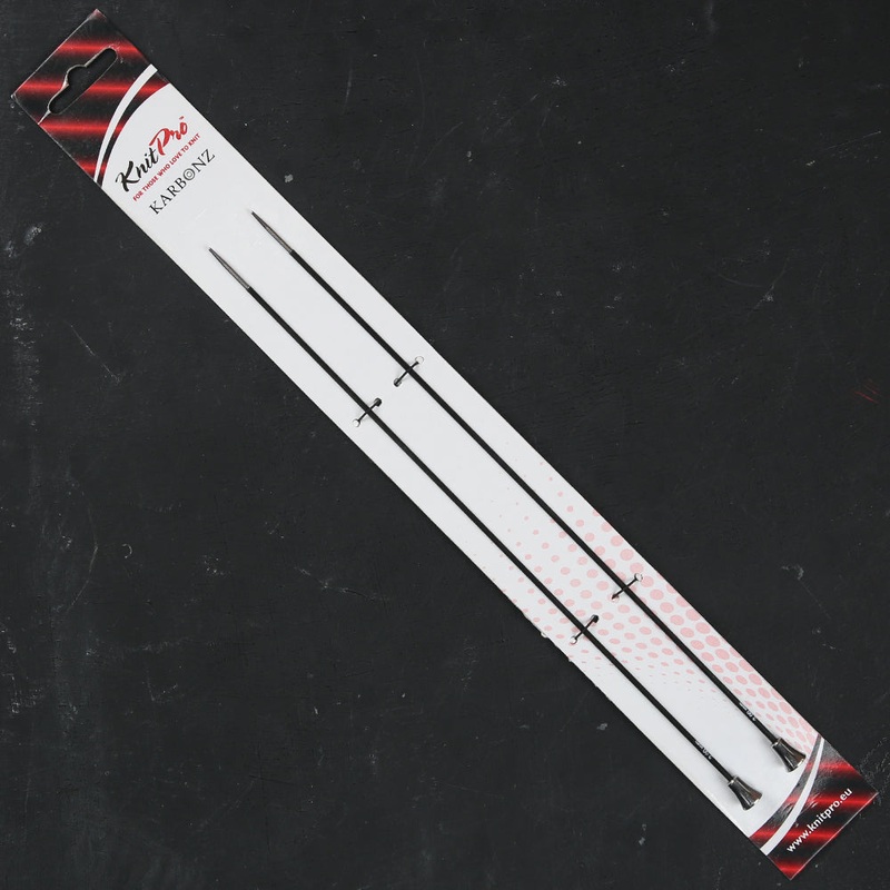 KnitPro Karbonz 2mm 25cm Knitting Needle – 41250