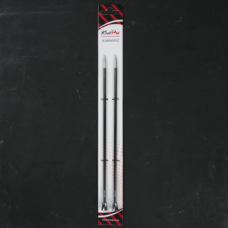 KnitPro Karbonz 4.5mm 25cm Knitting Needle – 41259