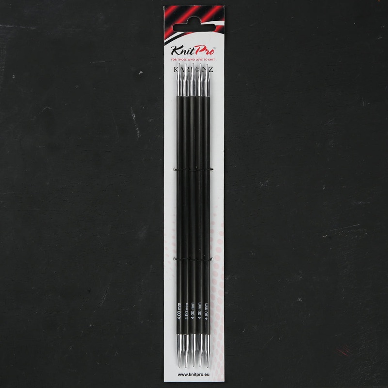 KnitPro Karbonz 4mm 20cm Double Pointed Needle – 41132