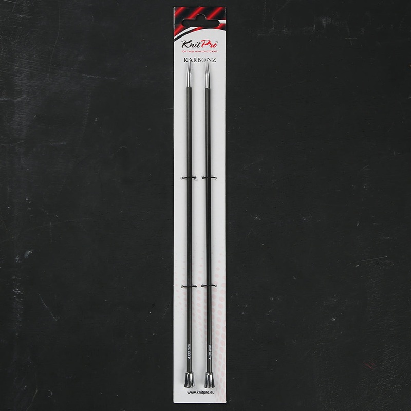 KnitPro Karbonz 4mm 25cm Knitting Needle – 41258