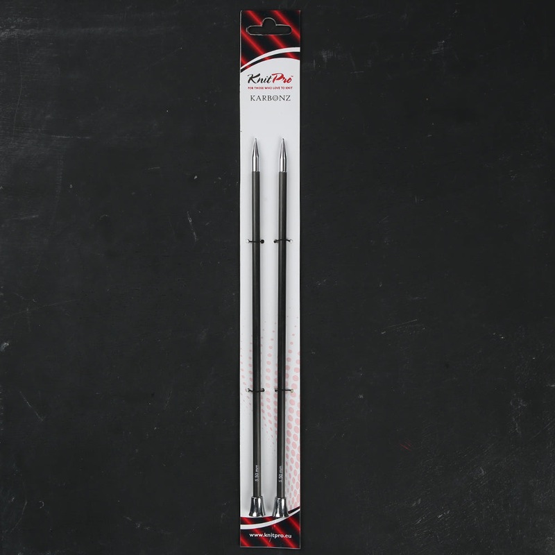 KnitPro Karbonz 5.5mm 25cm Knitting Needle – 41261