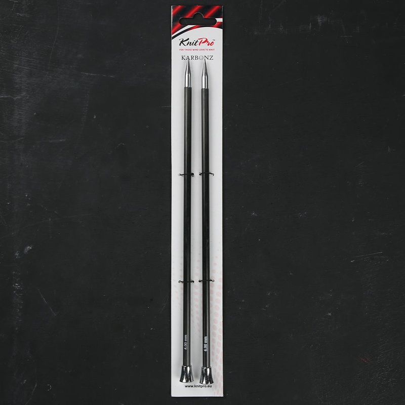KnitPro Karbonz 6mm 25cm Knitting Needle – 41262