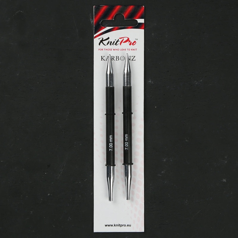 KnitPro Karbonz 7mm Interchangeable Circular Needle – 41311