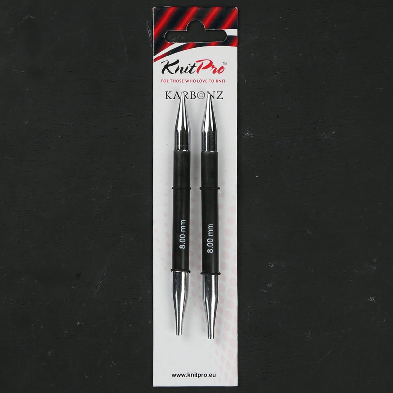 KnitPro Karbonz 8mm Interchangable Circular Needle – 41312