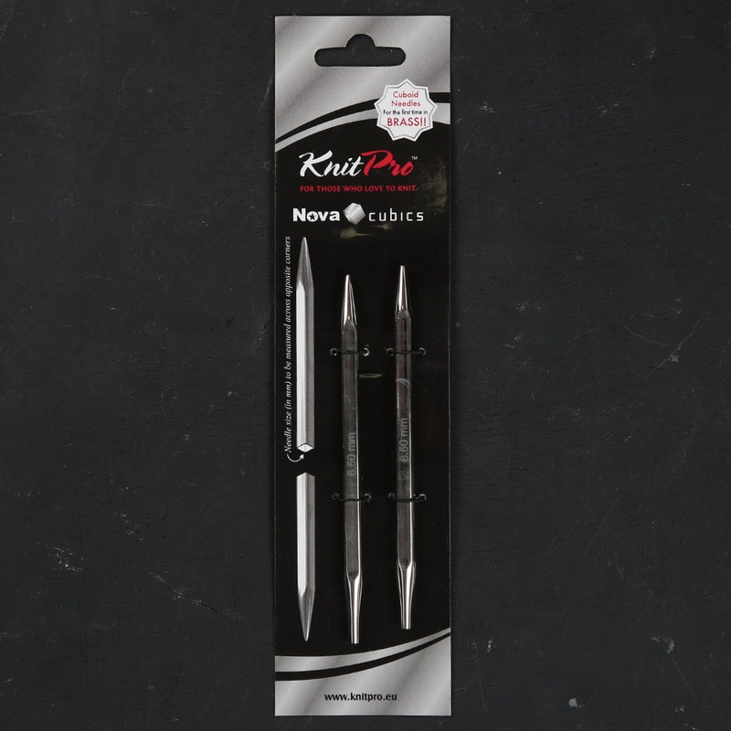 KnitPro Nova Cubics 6.5mm Interchangable Circular Needle Tips – 12326