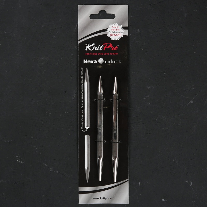 KnitPro Nova Cubics 8mm Interchangable Circular Needle Tips – 12328