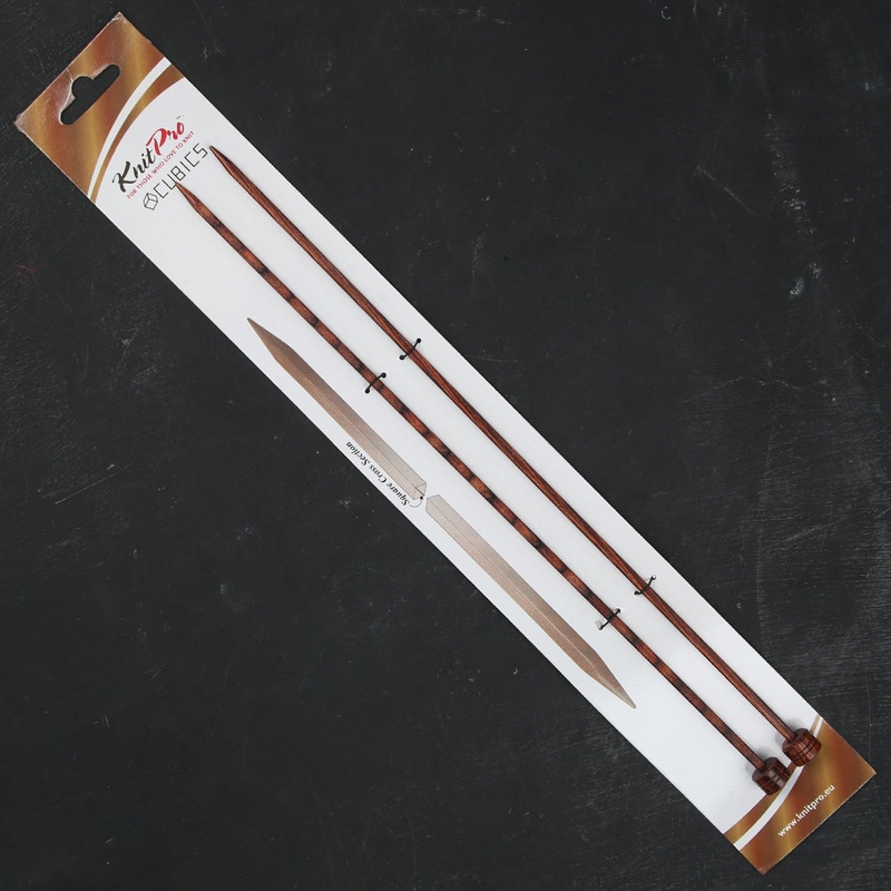 KnitPro Symfonie Cubics 4.5mm 30cm Knitting Needles – 25248