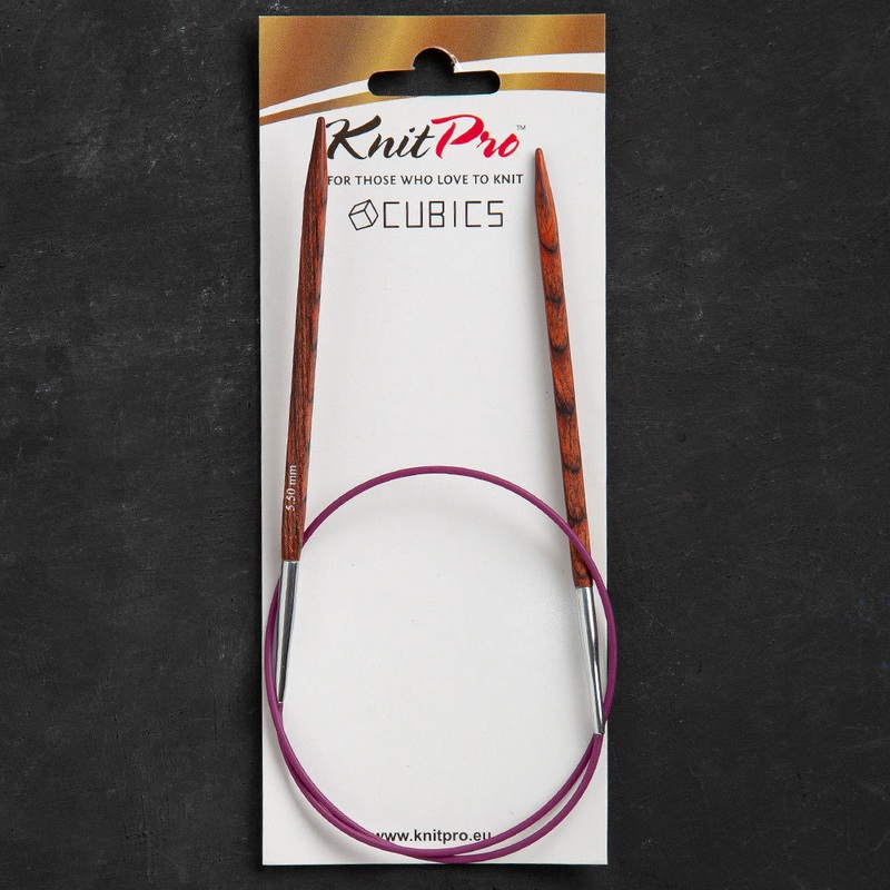 KnitPro Symfonie Cubics 5.5mm 60cm Cubic Circular Needle – 25327