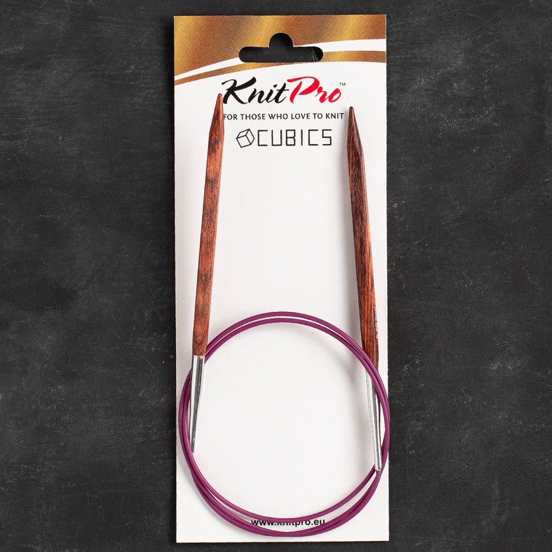 KnitPro Symfonie Cubics 6.5mm 80cm Cubic Circular Needle – 25339