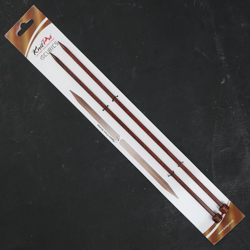 KnitPro Symfonie Cubics 6mm 30cm Knitting Needles – 25251
