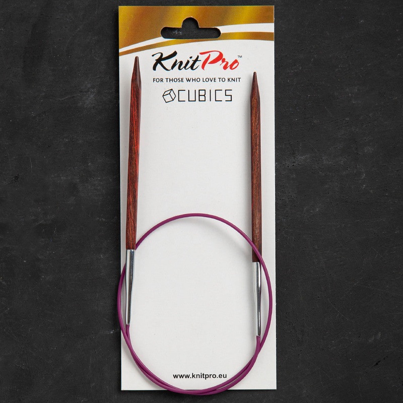 KnitPro Symfonie Cubics 6mm 60cm Cubic Circular Needle – 25328