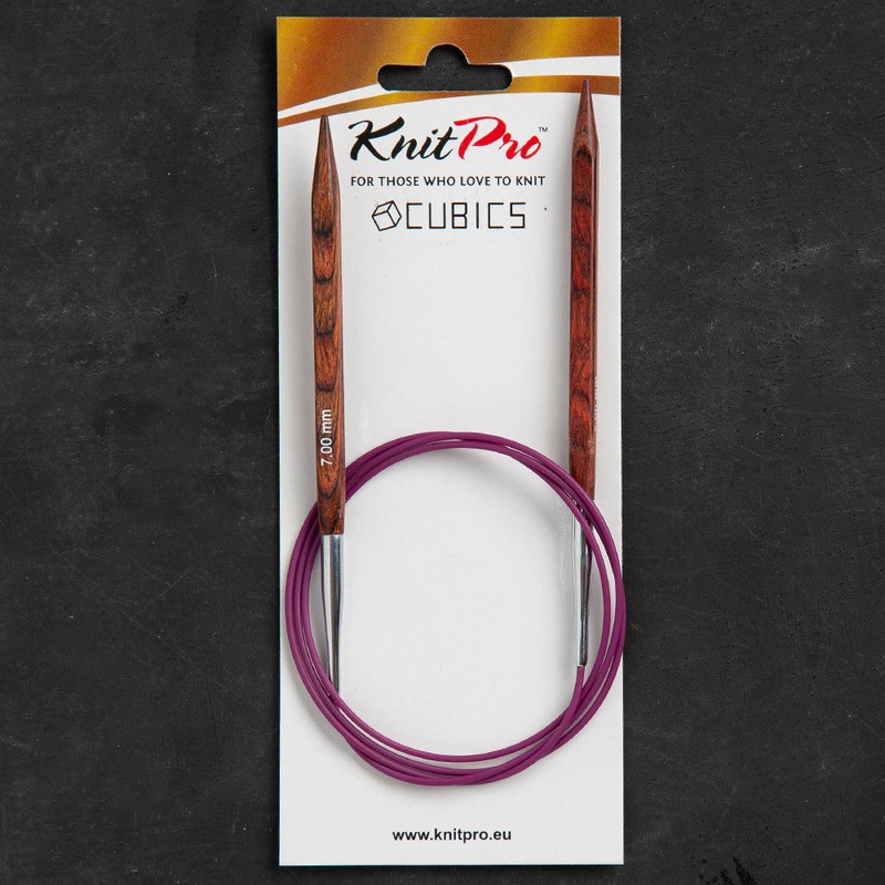 KnitPro Symfonie Cubics 7mm 100cm Interchangeable Circular Needle – 25349