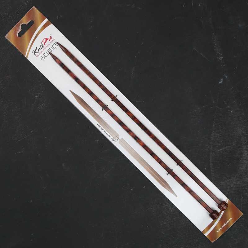 KnitPro Symfonie Cubics 7mm 30cm Knitting Needles – 25252
