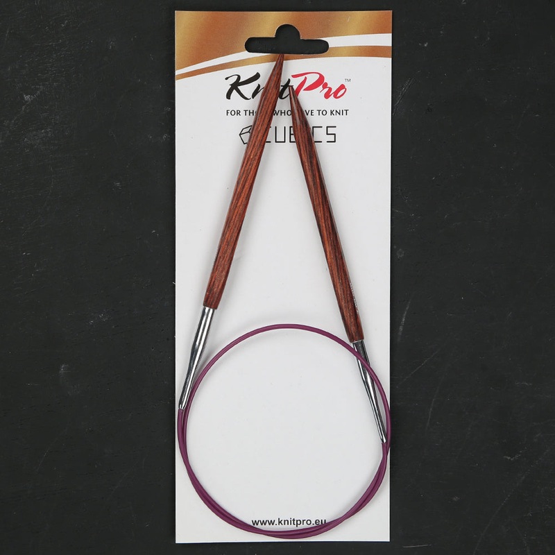 KnitPro Symfonie Cubics 7mm 60cm Cubic Circular Needle – 25329