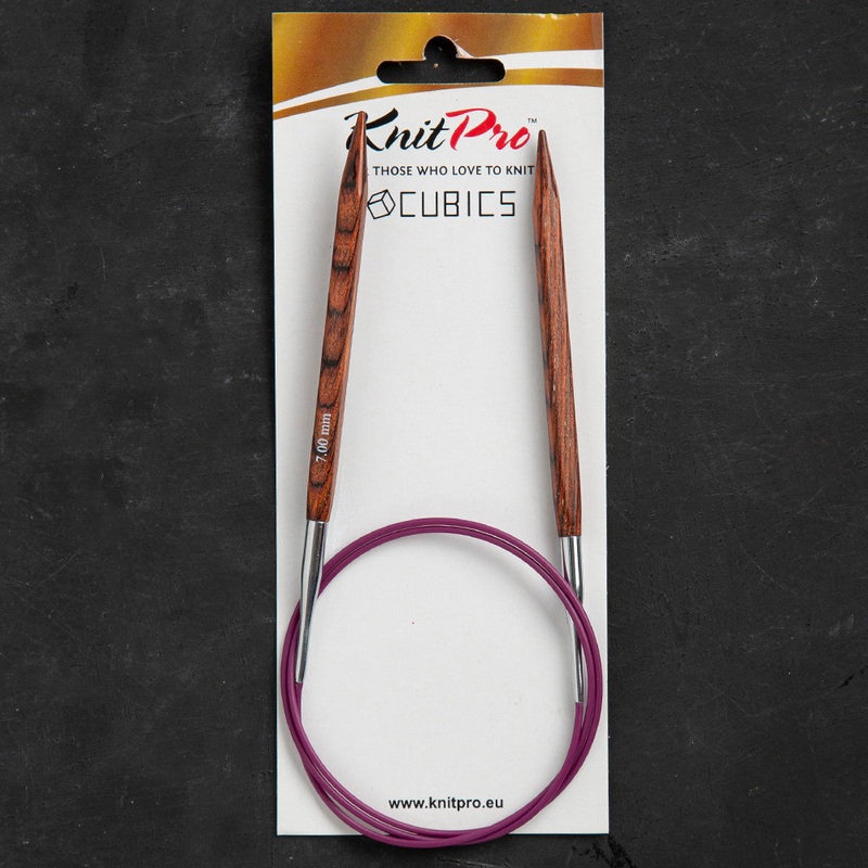 KnitPro Symfonie Cubics 7mm 80cm Cubic Circular Needle – 25339