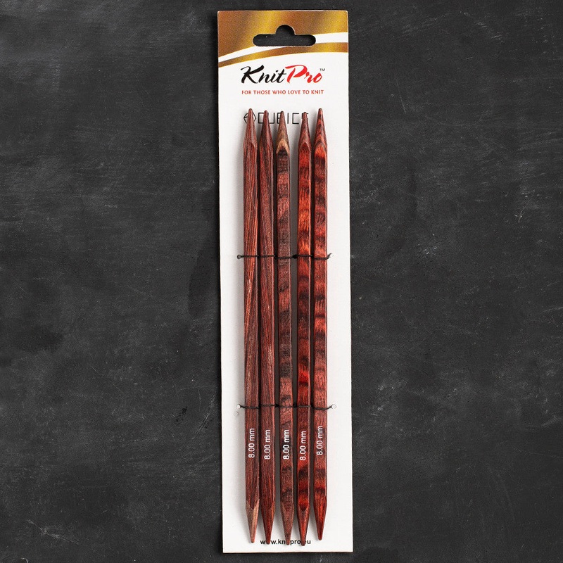 KnitPro Symfonie Cubics 8mm 20cm Cubic Double Pointed Needle – 25119