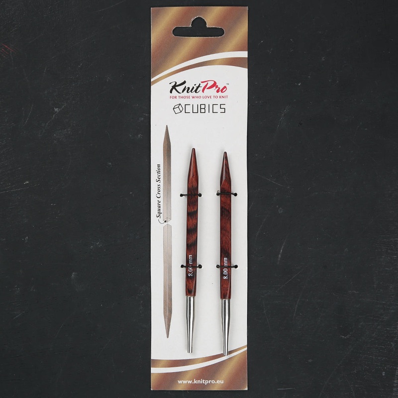 KnitPro Symfonie Cubics 8mm Interchangeable Circular Needle – 25408