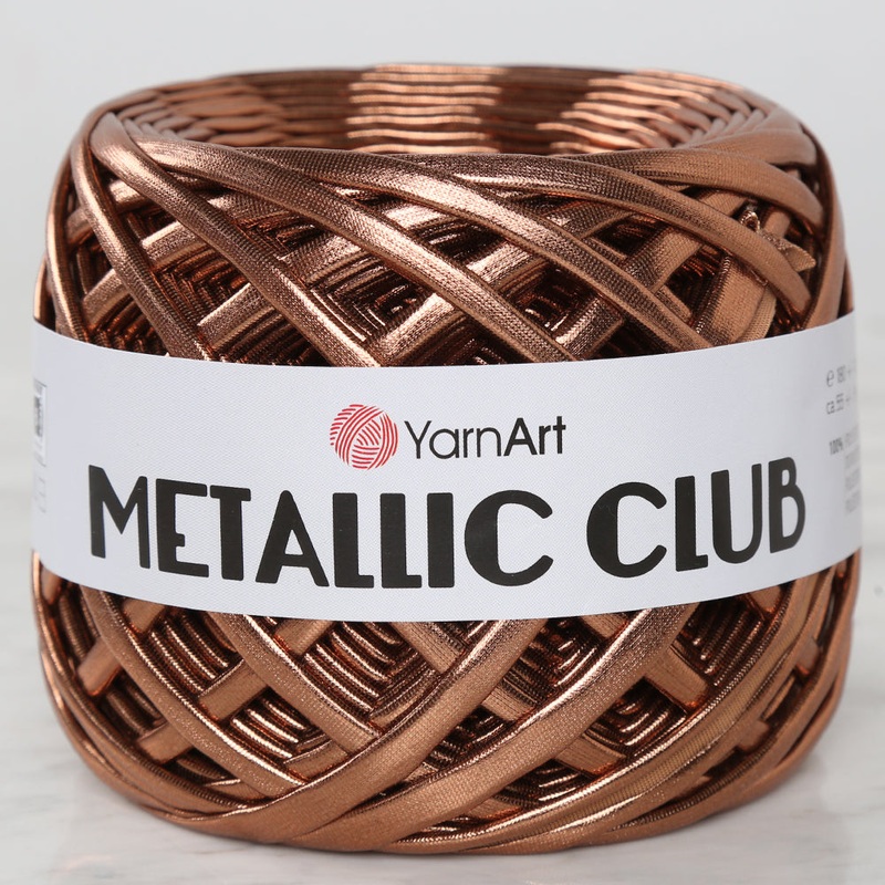 YARNART METALLIC CLUB Yarn, Bronze – 8108