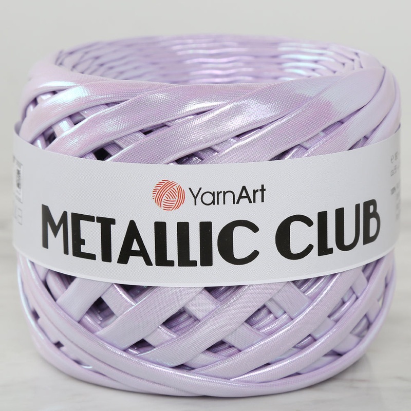 YARNART METALLIC CLUB Yarn, Light Lilac – 8101