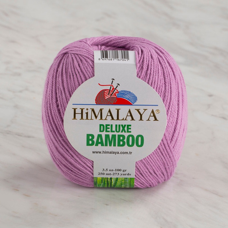 Himalaya Deluxe Bamboo Yarn, Dusty Rose – 124-12