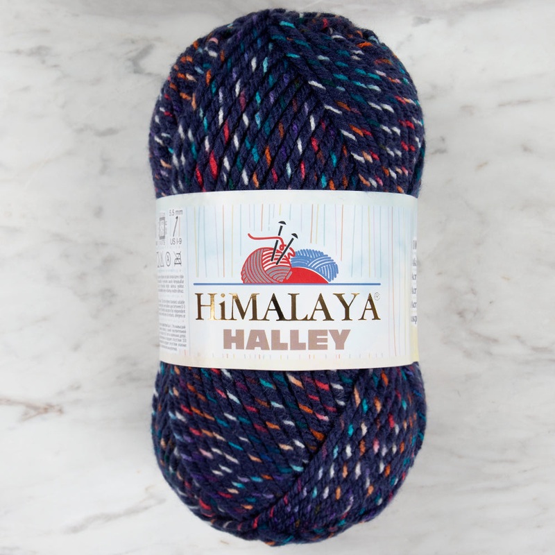 Himalaya Halley Hand Knitting Yarn, Navy blue – 78010