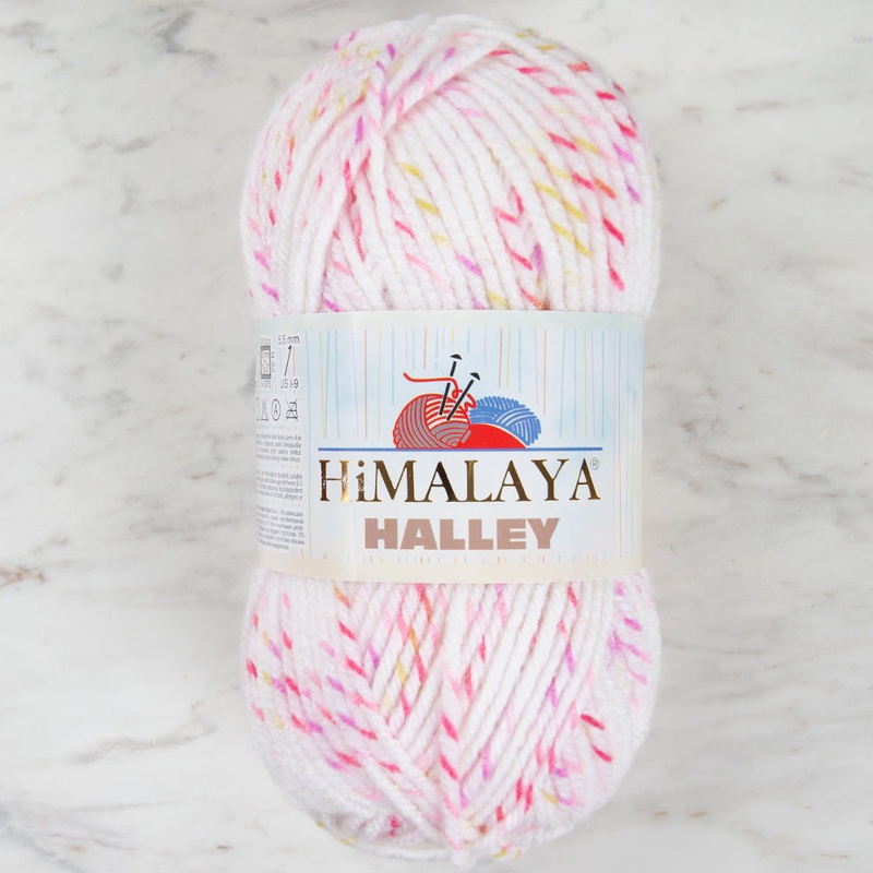 Himalaya Halley Hand Knitting Yarn, White – 78015