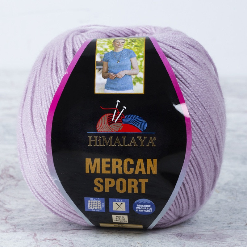 Himalaya Mercan Sport Yarn, Lilac – 101-07
