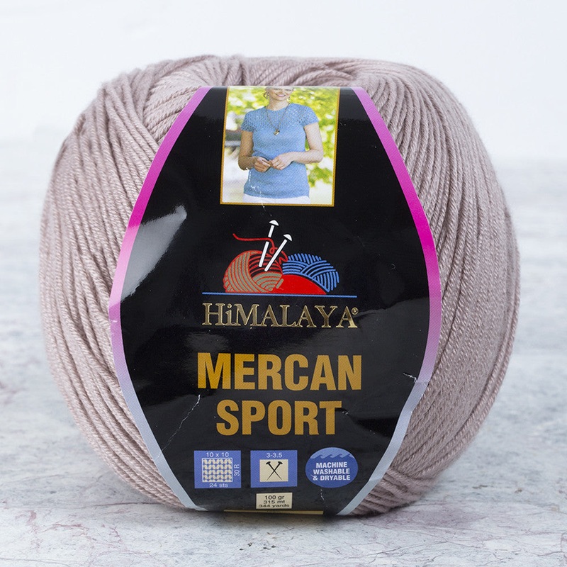 Himalaya Mercan Sport Yarn, Mink – 101-25