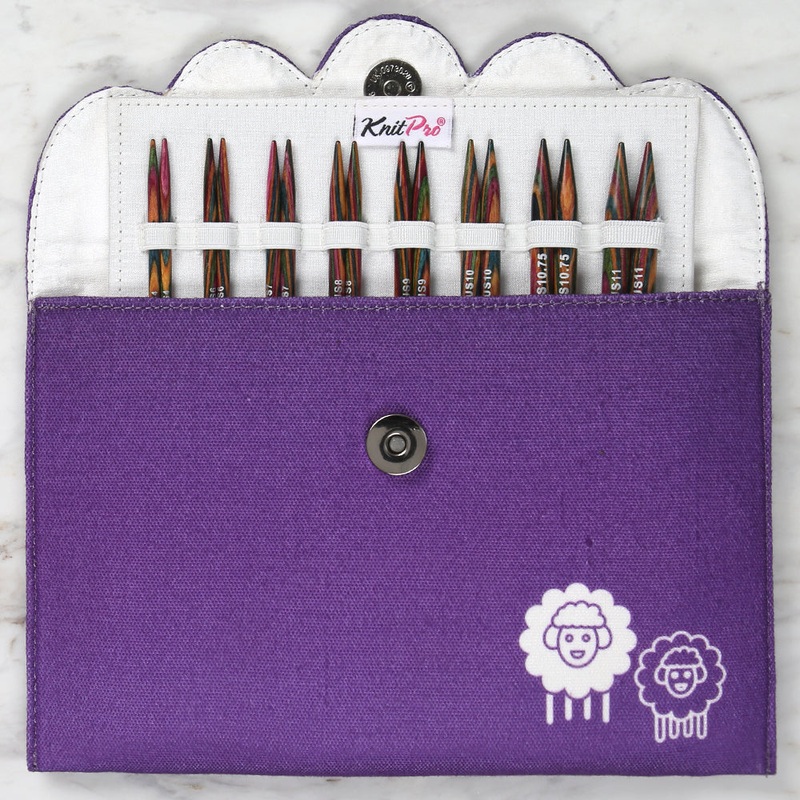 Knitpro SYMFONIE Interchangeable Wooden Circular Knitting Needle Set 13 cm – 20661