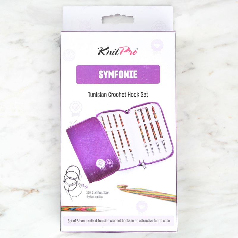 Knitpro Symfonie Tunisian Crochet Set – 20670