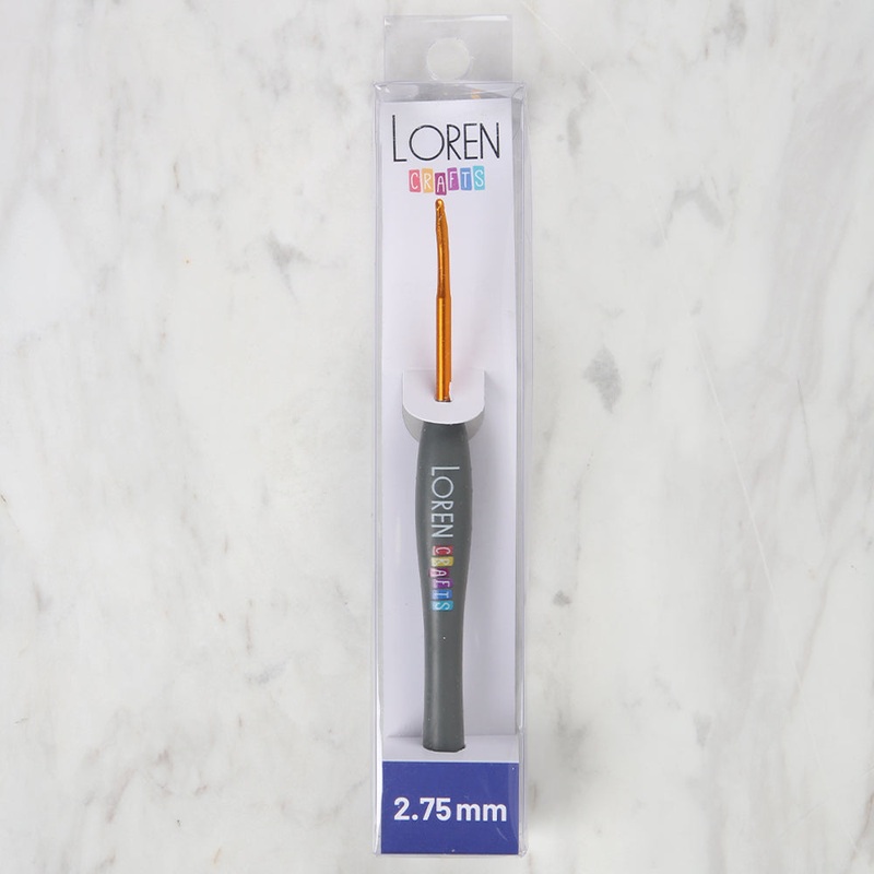 Loren Crafts Gold Tip Soft Handle Wool Crochet – 041 2,75 mm