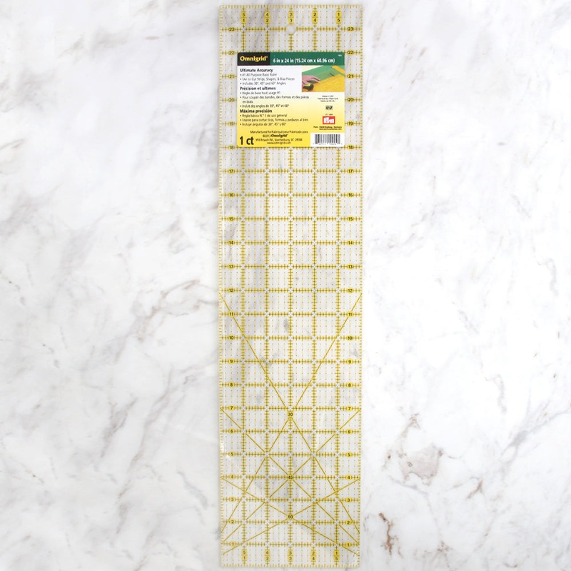 Prym Patchwork Ruler 15.24 cm x 60.96 cm – 611644