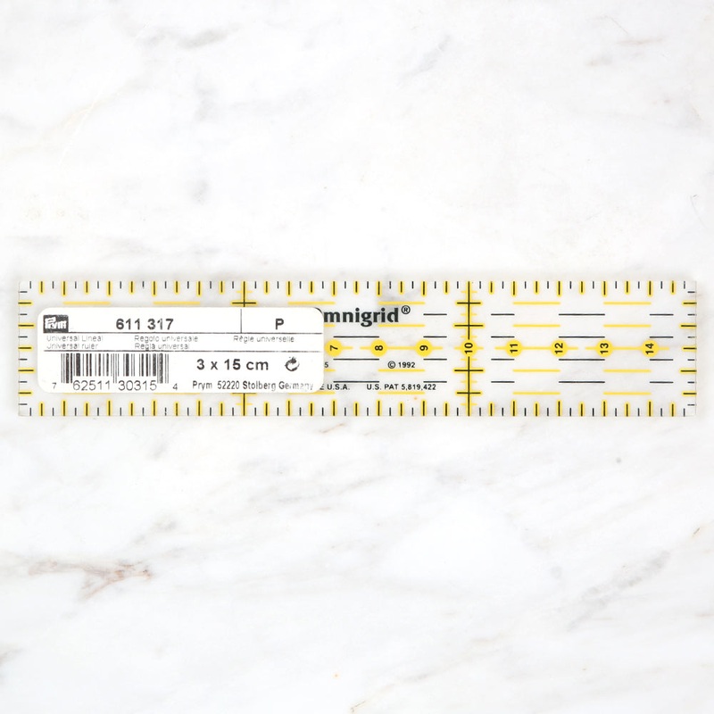 Prym Patchwork Ruler 3 cm x 15 cm – 611317
