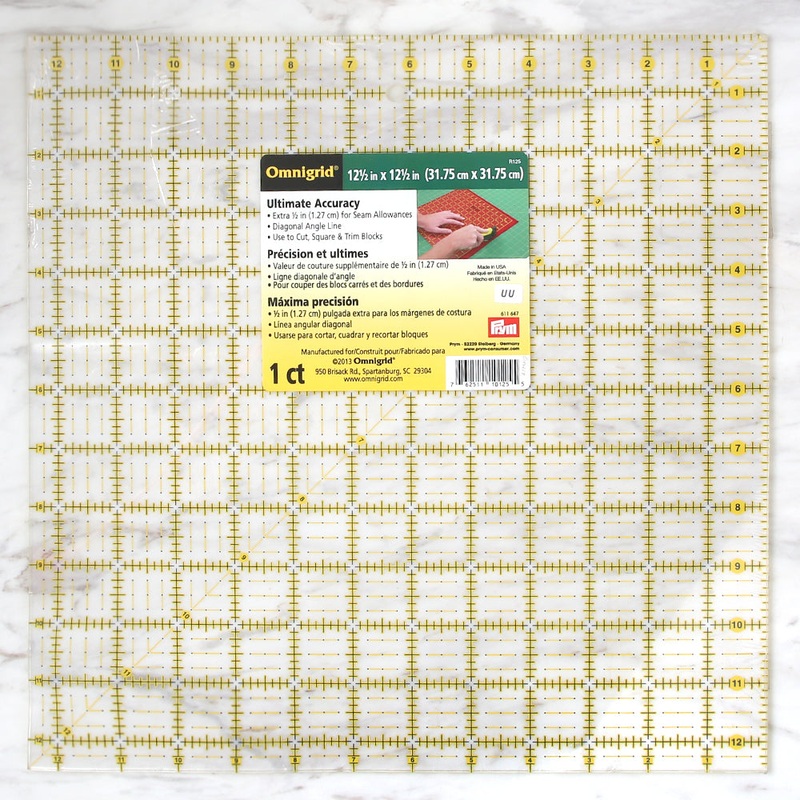 Prym Patchwork Ruler 31.75 cm x 31.75 cm – 611647