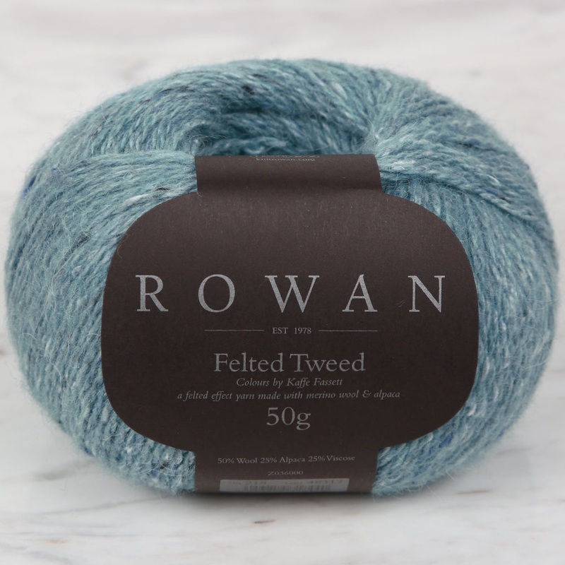 Rowan Felted Tweed 50gr Yarn, Blue – 218