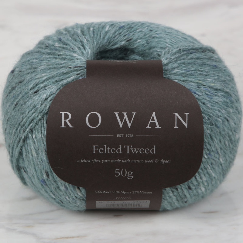 Rowan Felted Tweed 50gr Yarn, Green – 209