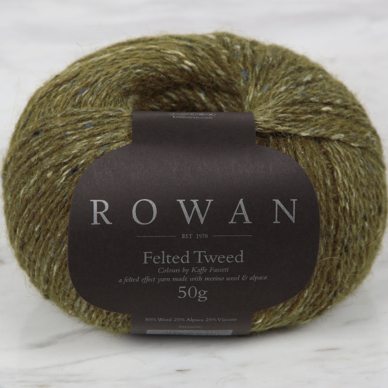 Rowan Felted Tweed 50gr Yarn, Green – 216