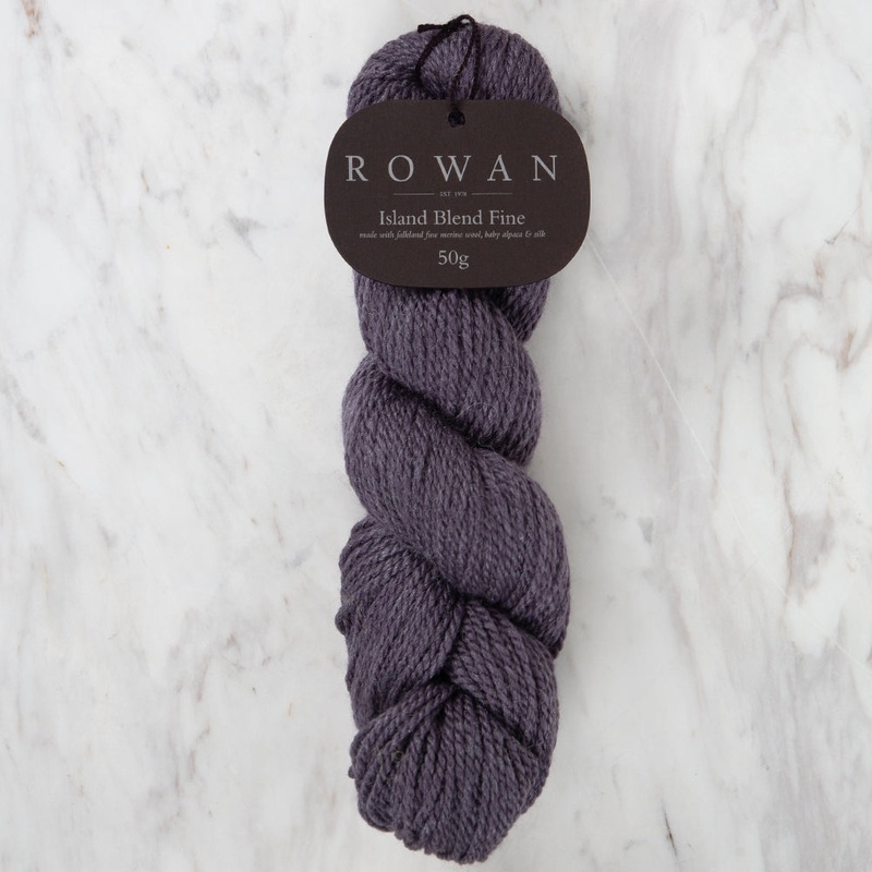 Rowan Island Blend Fine Hand Knitting Yarn, Grey – 106
