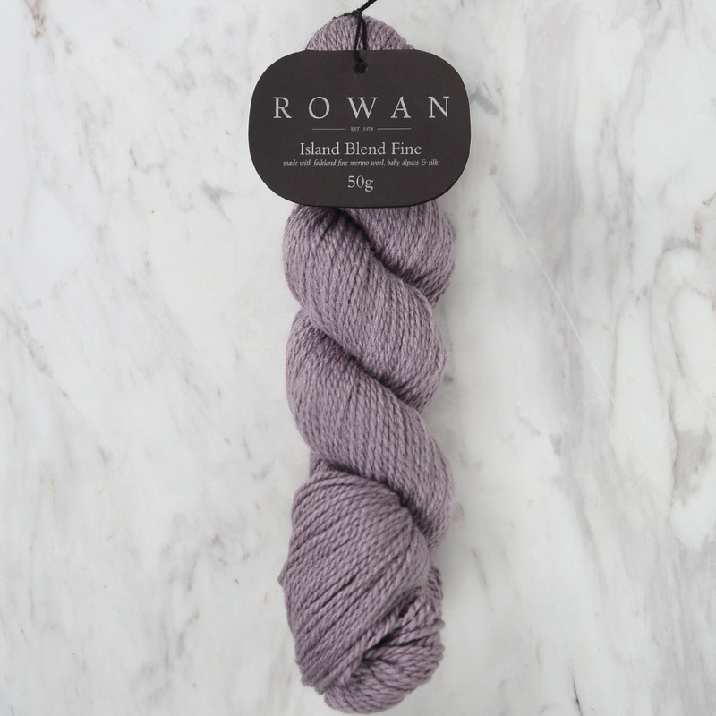 Rowan Island Blend Fine Hand Knitting Yarn, Purple – 102